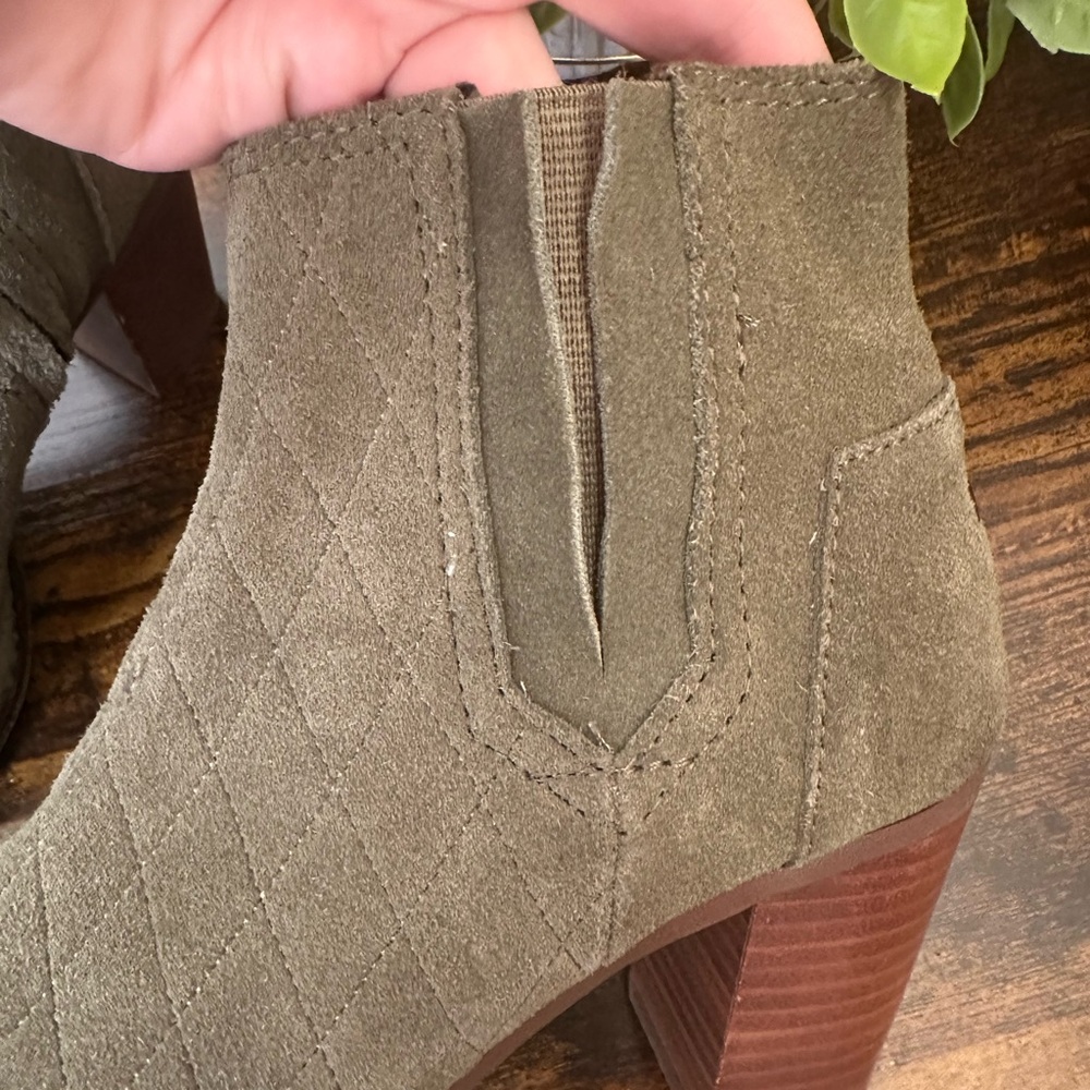 Toms Green Majorca Peep Toe Bootie - Picture 6 of 12